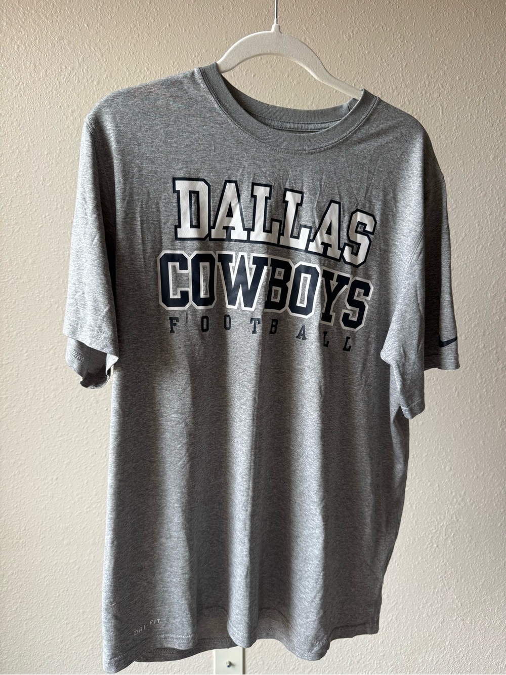 Nike Gray Dallas Cowboys Short Sleeve Tee